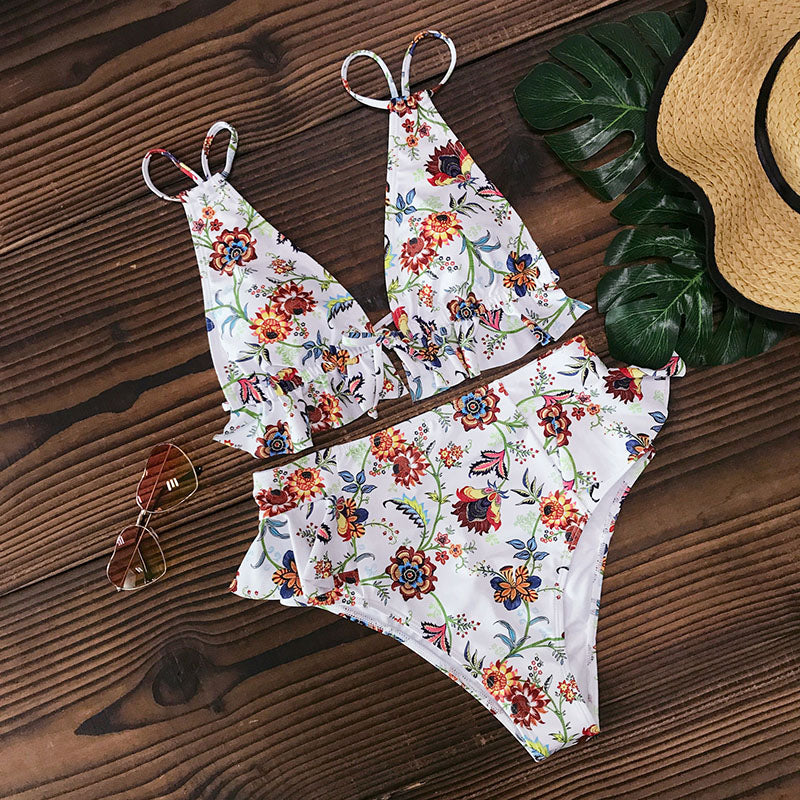 Rosé Flowers Bikini 2024